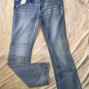 Stylish Light Blue Boot Cut Jeans
